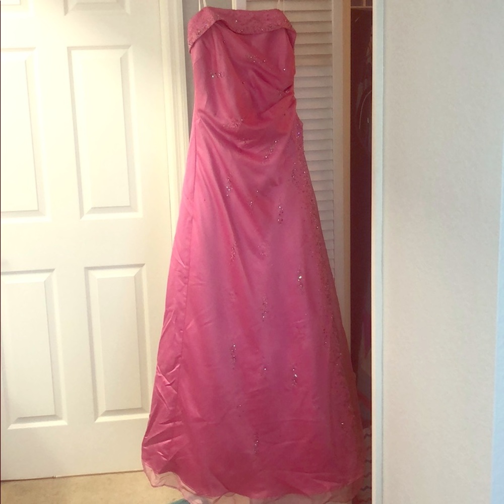 Formal dress pink